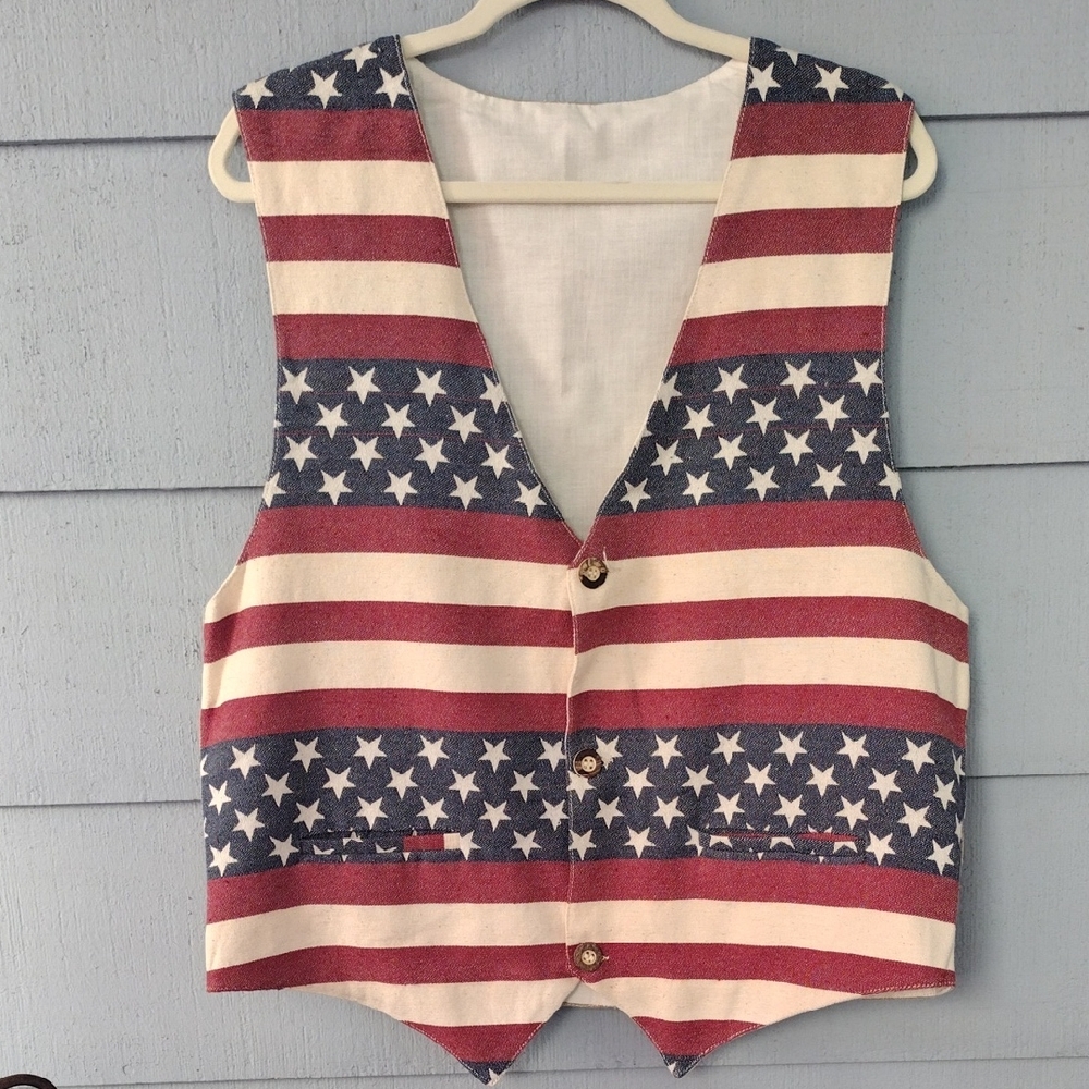 American Flag Vest